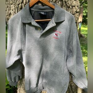 ⭐️Men’s KC Chiefs Polo Sweatshirt in size M